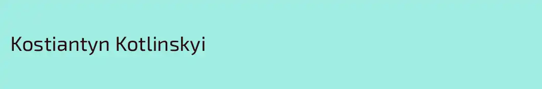 Kostiantyn Kotlinskyi